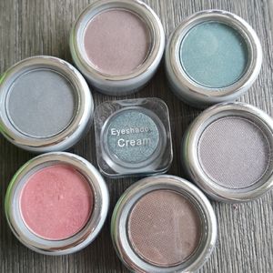 Eyeshadow and eyeshadow cream